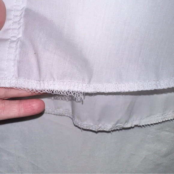 Wrangler Vintage Shirt Men XL 17 1/2-35 X-Long Tails White Pearl Snap - Picture 8 of 11